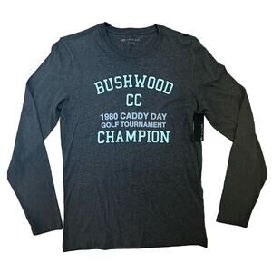 Travis Mathew|LS Tee Caddy Day|Heather Grey|NWT|SZ S‎